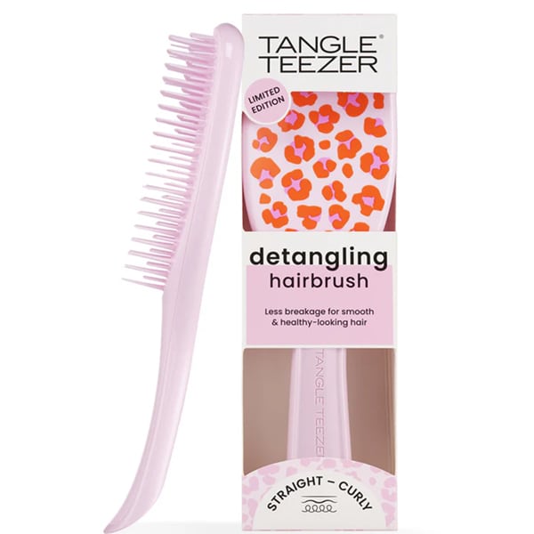 Tangle Teezer The Ultimate Detangler Hair Brush Vibrant Leopard Pink Leopard 1pc