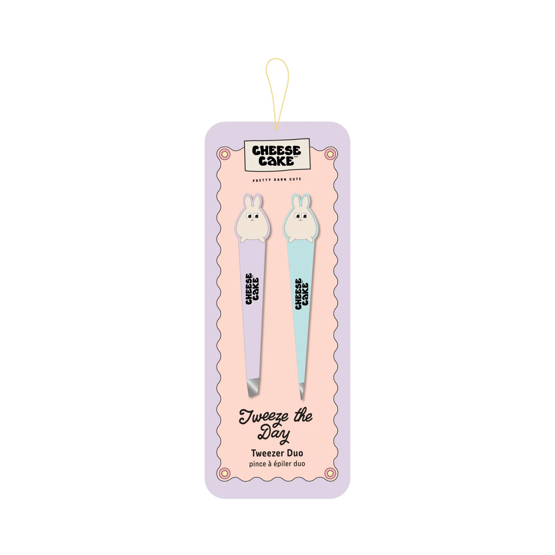 Cheesecake Tweeze The Day Tweezer Duo Pack Bunny