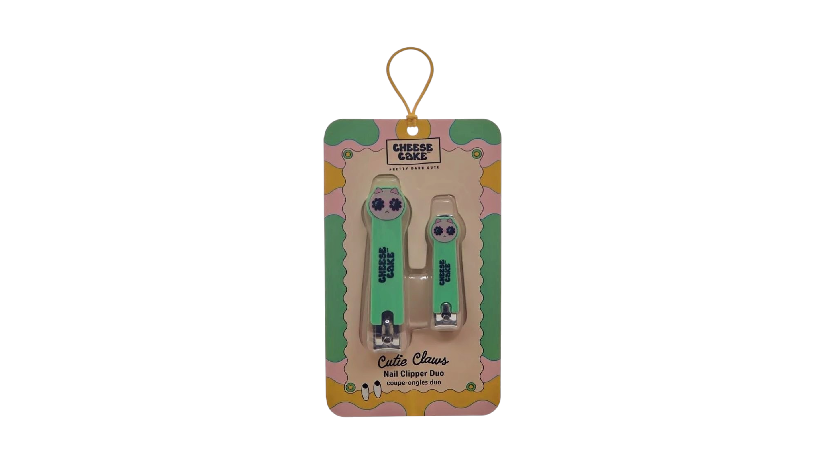 Cheesecake Nail Clipper Duo Pack Green Cat