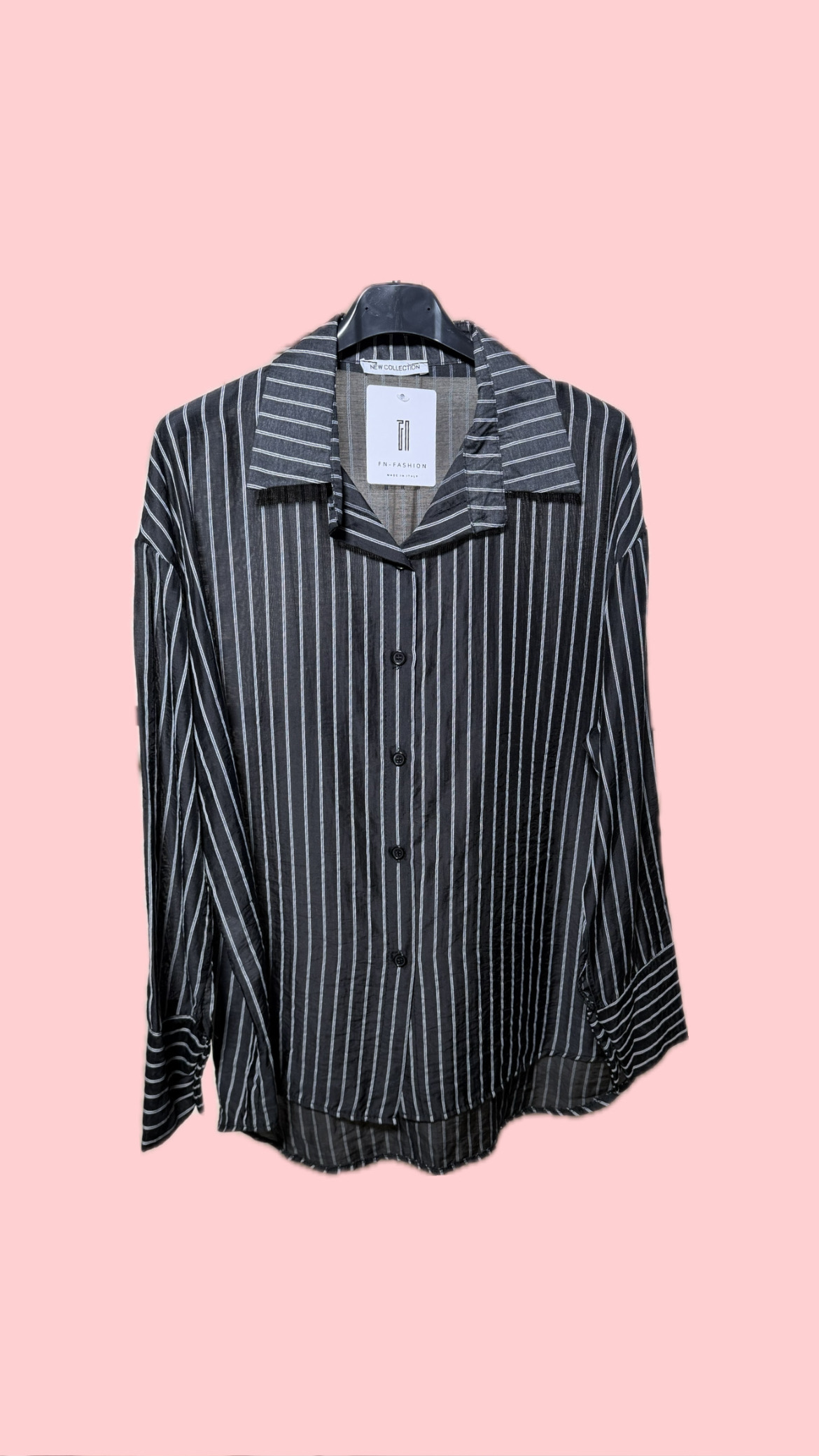 Shirt black with stripes NEW COLLECTION