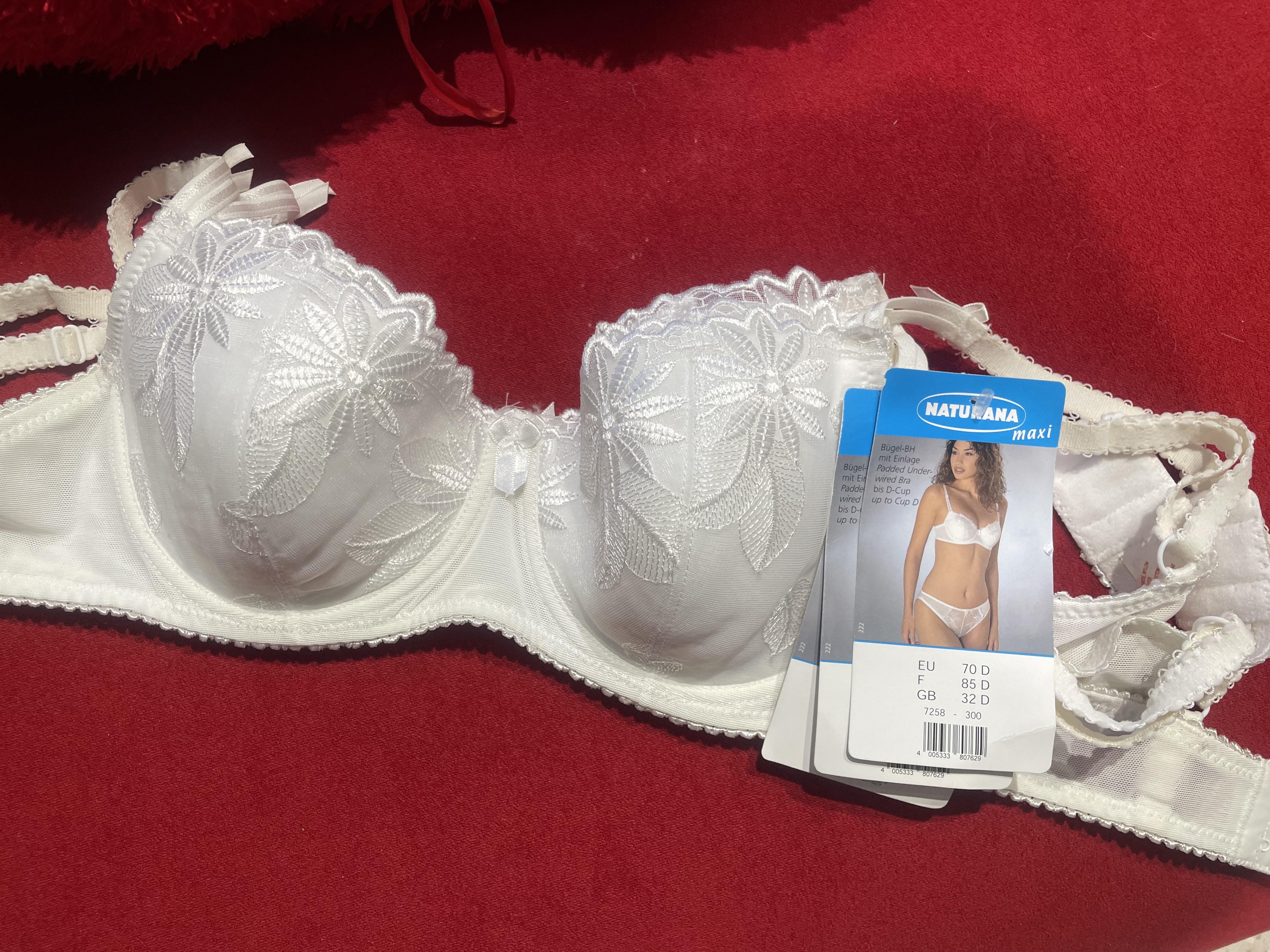 Bra White NATURANA