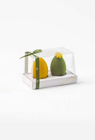 Chocolate Easter eggs 2 pcs