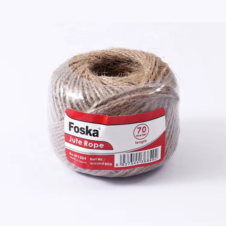 FOSKA JUTE ROPE 50METER RP1004