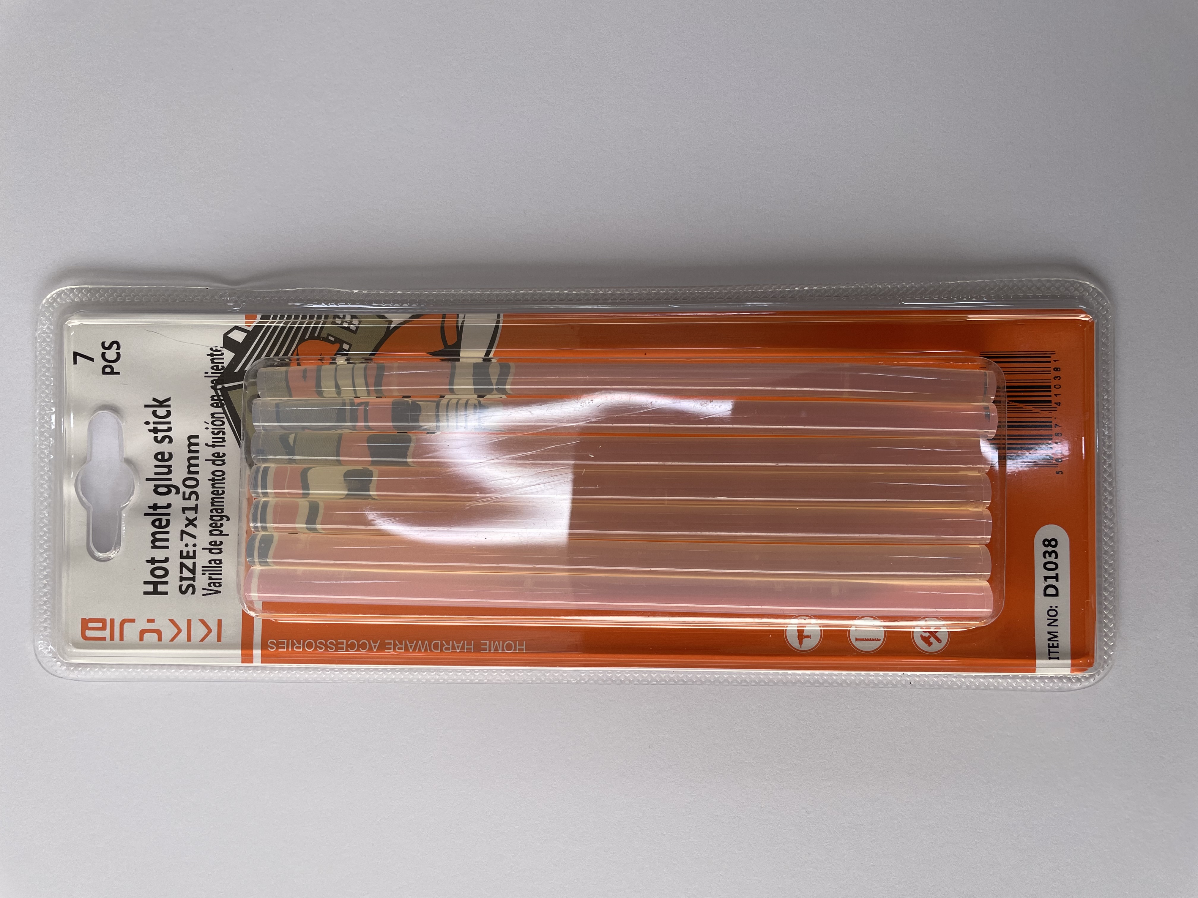 HOT MELT GLUE STICK 7X150MM