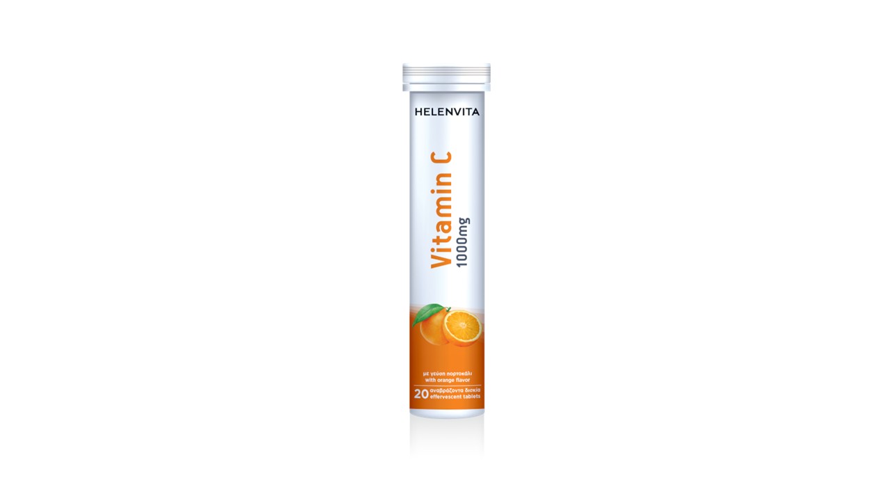 HELENVITA VITAMIN C 1000MG ORANGE 20TABS EFF