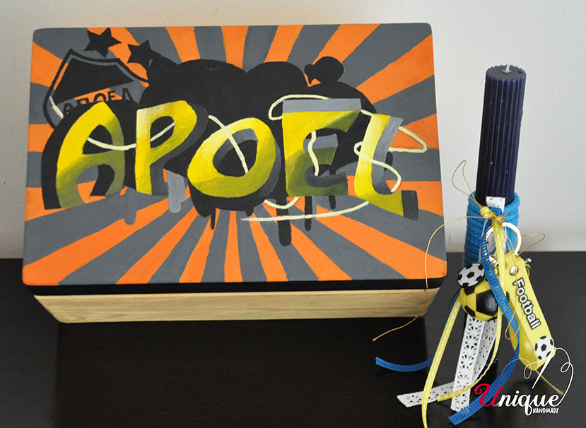 Easter Set Lampada & Wooden Box "APOEL"