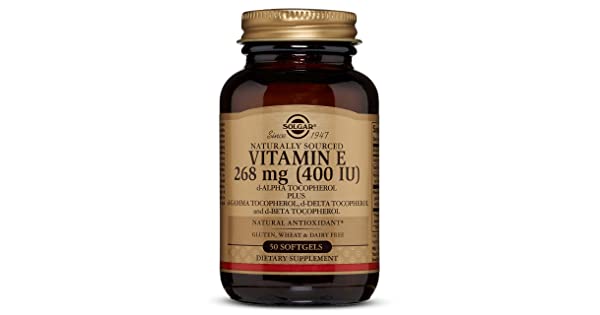 Solgar Vitamin E Mixed 50 Softgels X 400Iu