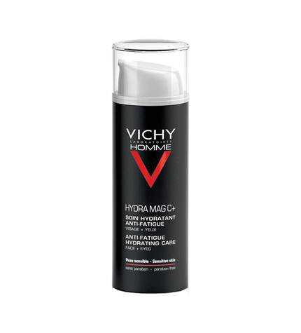 Vichy Homme Hydra Mag C+ Anti-Fatigue Hydrating Care Face + Eyes 50ml