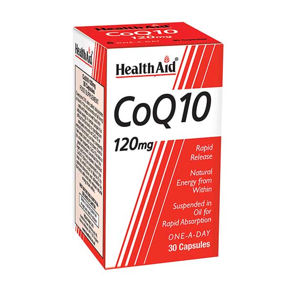 Health Aid Co-Q-10 120Mg 30 Capsules