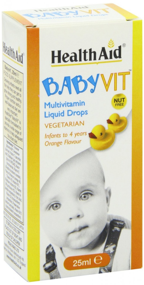 Health Aid Baby Multivitamin Liquid Drops 25ml