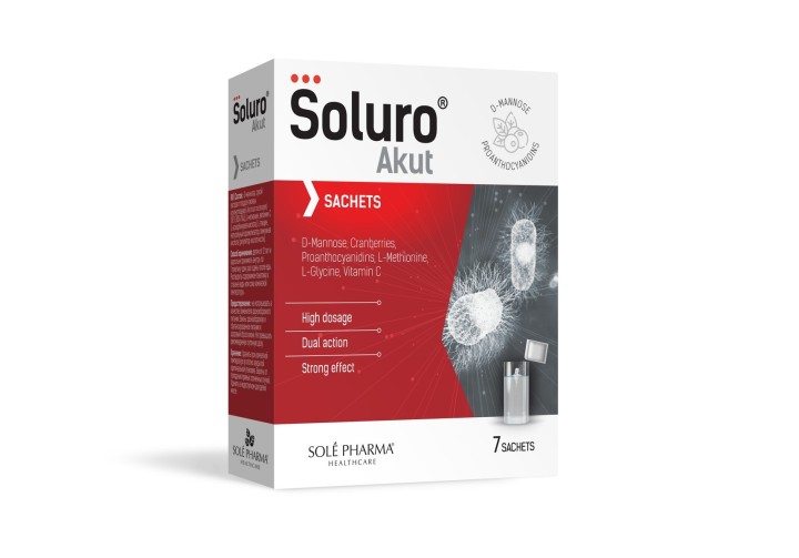 SOLURO FORTE anti-bladder remedy 7 SACHETS