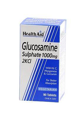 Health Aid Glucosamine Sulphate 1000Mg Helps Mantain Healthy Joints & Cartilage 90 Tablets
