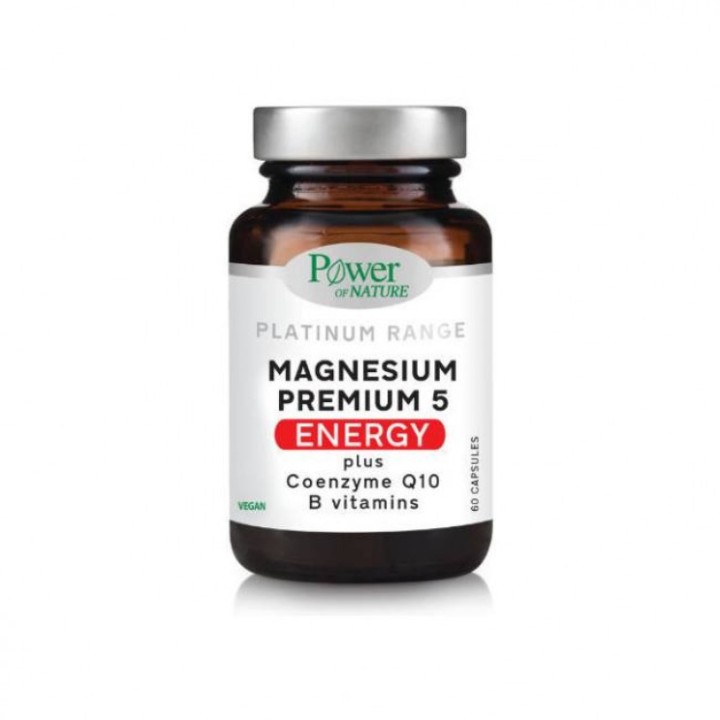 Power Of Nature Magnesium Premium 5 Energy 60 capsules