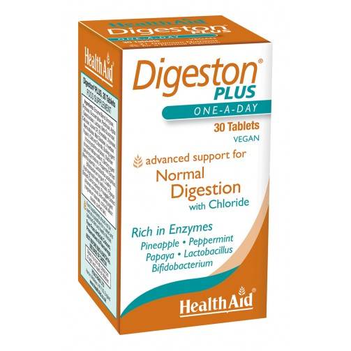 Health Aid Digeston Plus Advanced Support For Normal Digestion 30 Tablets