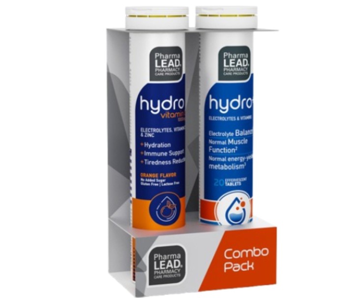 Pharmalead Combo Pack Hydro Vitamic C & Hydro, 2x20eff.tabs