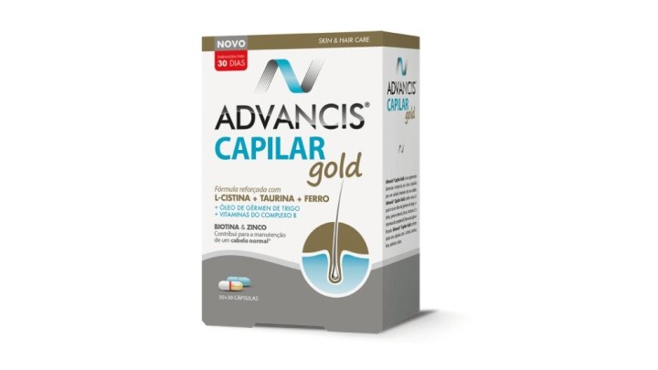 Advancis Capilar Gold,30caps+30tabs