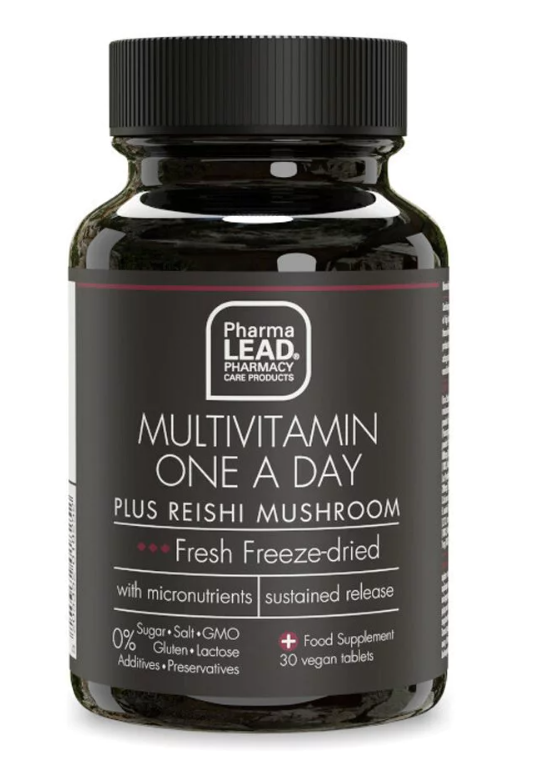 Pharmalead Brmultivitamin One Day Plus Reishi Mushroom 30-Caps1Pc