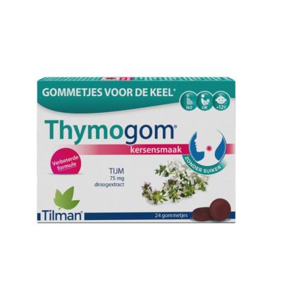 TILMAN THYMOGOM CHERRY PASTILLES 12X