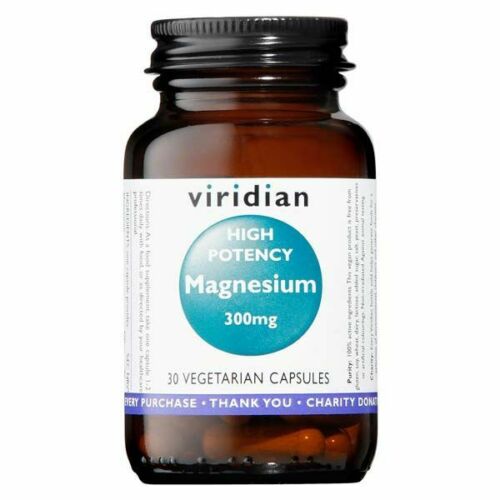 Viridian Magnesium (  Hig.Potency ), Vegicaps, 30 x 300mg