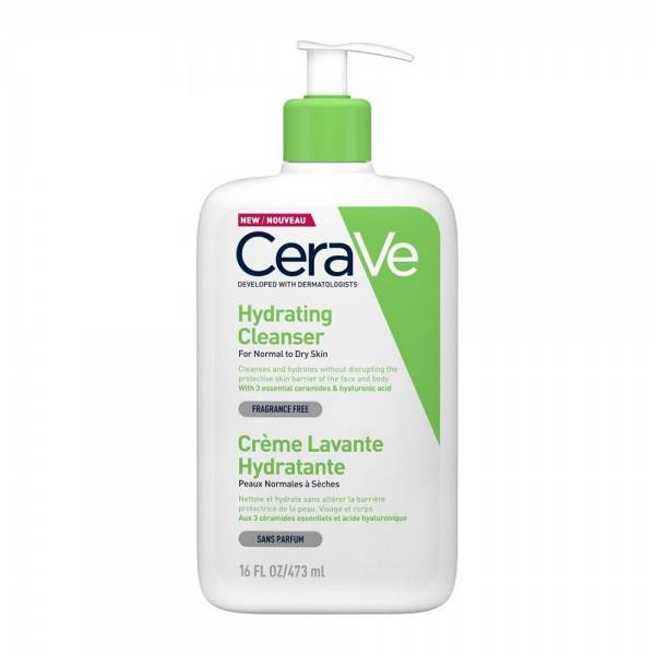 Cerave Hydrating Cleanser Cream 473Ml