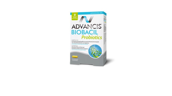 Advancis Biobacil Probiotics 20Caps
