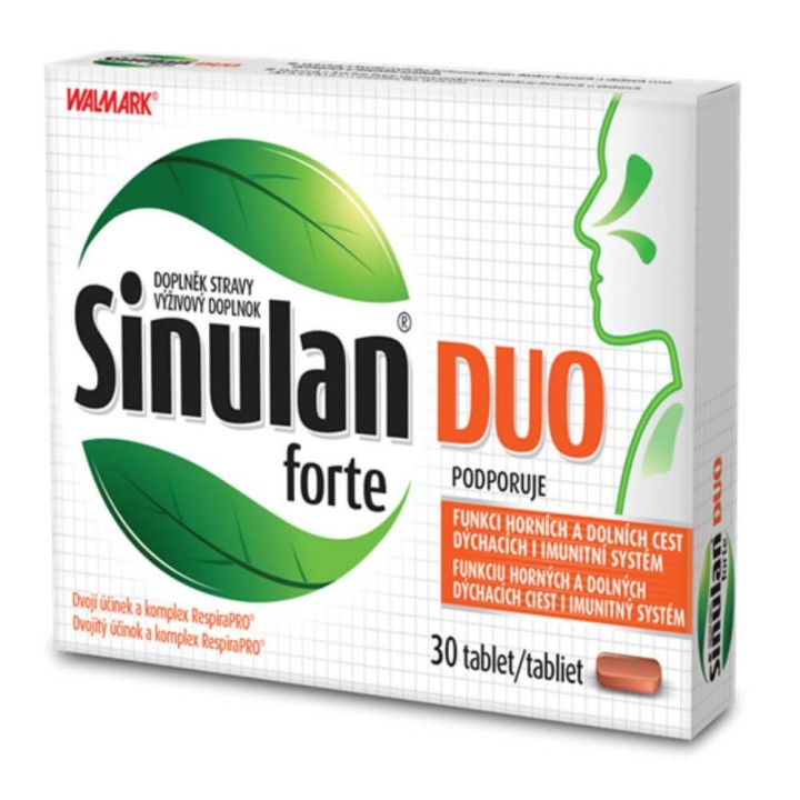 Walmark Sinulan Duo Forte 30 Tablets For Cold