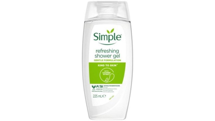 Simple Refreshing Shower Gel, 250Ml