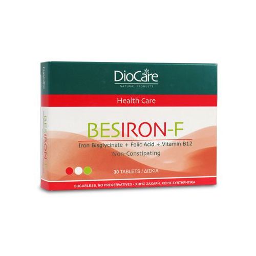 Diocare Besiron-F Iron Supplement 30 Tablets