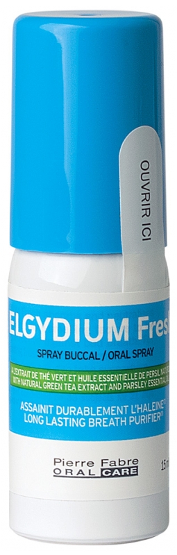 Elgydium Fresh Long Lasting Mouth Spray 15Ml