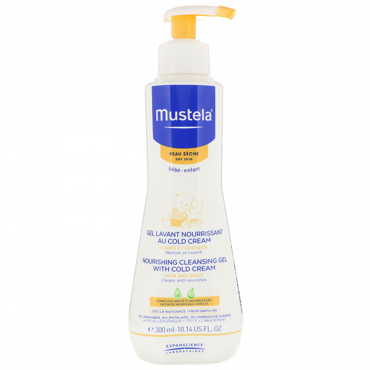 Mustela Nourishing Cleansing Gel With Cold Cream Care 300Ml