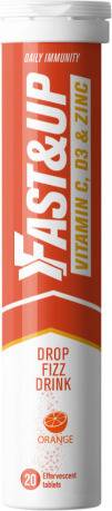 Fast Up Vitamin C, D3 Zinc 20Effervescent Tablets