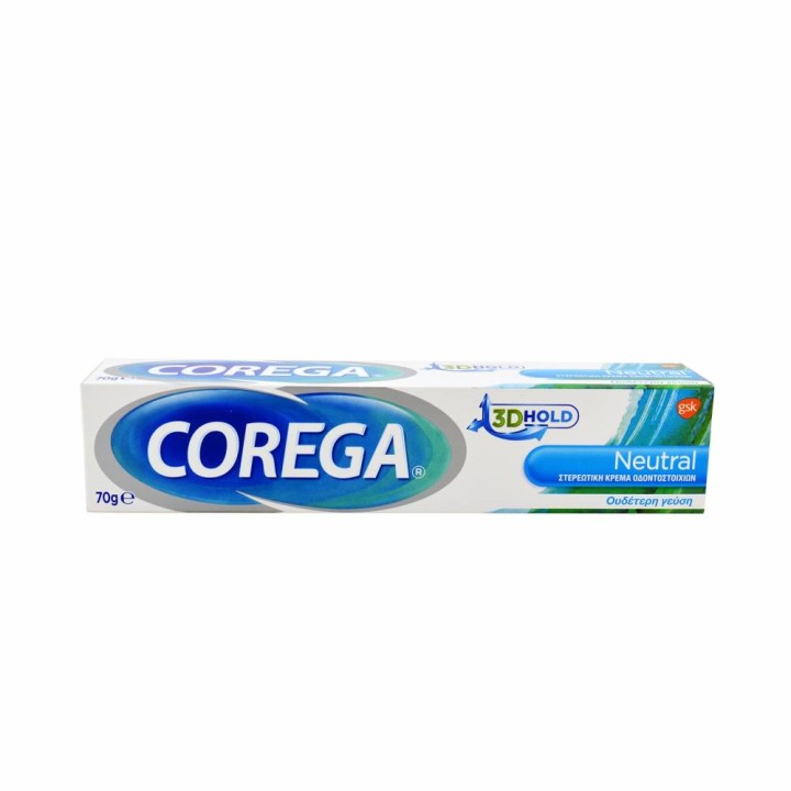 Corega 3D Hold Neutral Flavor Cream Care For Denture 70G