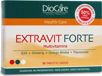Diocare Extravit Forte Multivitamins 30 Tablets