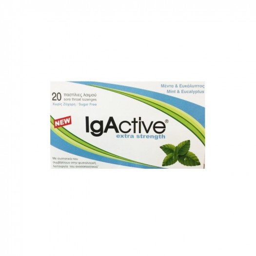 Igactive Lozenges Mint & Eucalyptus X20