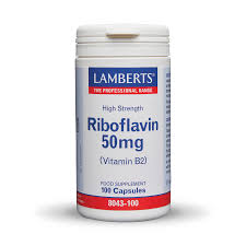 Lamberts Riboflavin 50Mg 100Caps