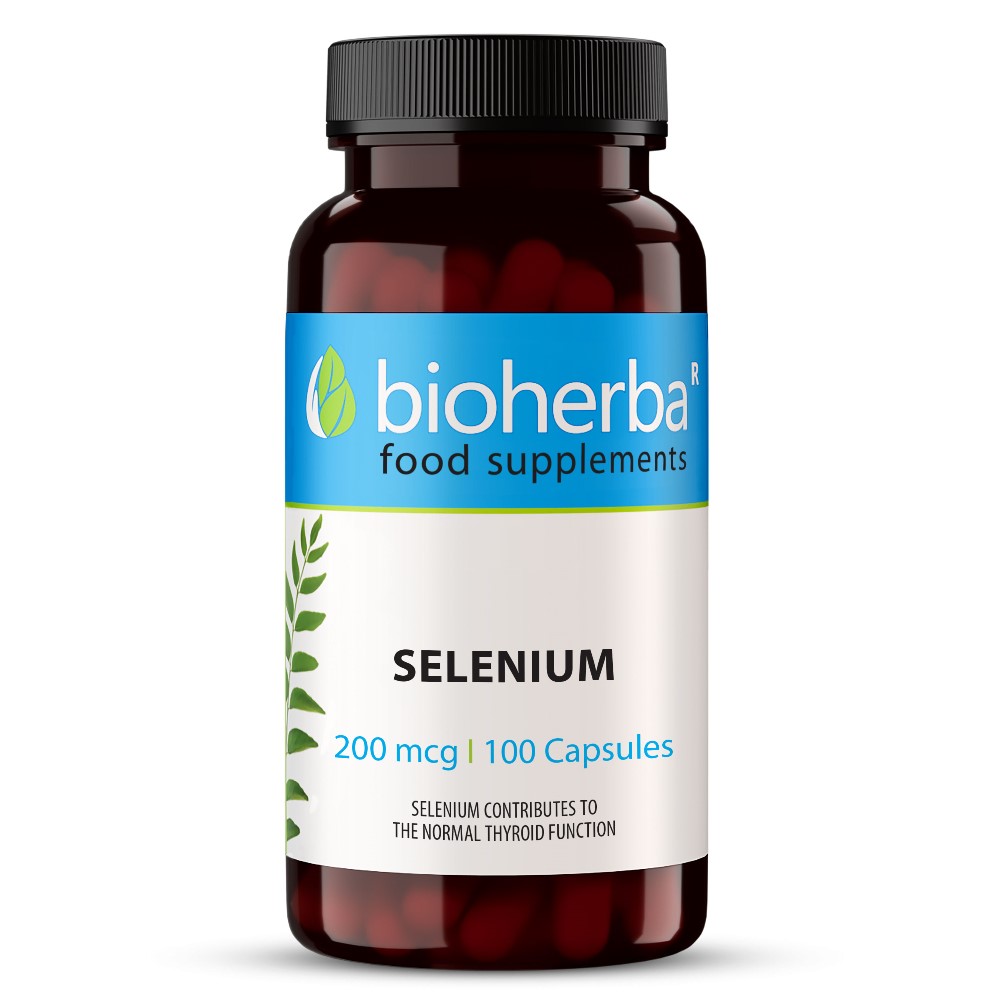 Selenium, 200 mcg, 100 Capsules, Bioherba