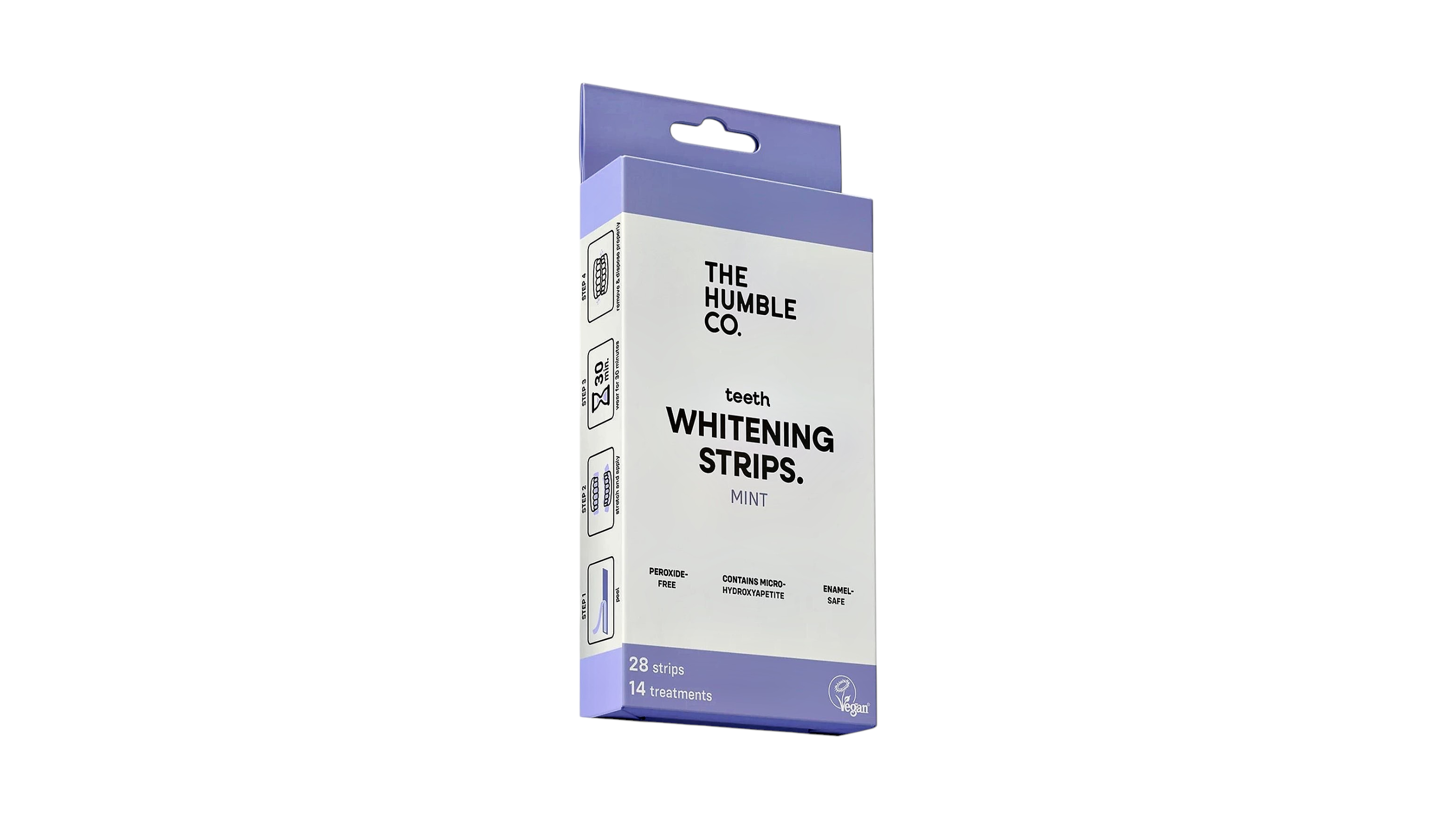 The Humble Co. Whitening Teeth Strips Fresh Mint, 28pcs