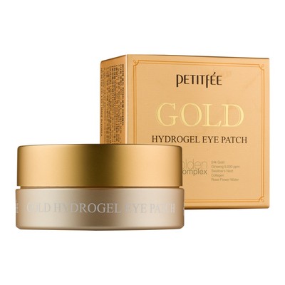 Petitfee - Gold Hydrogel Eye Patch, 60 Pieces