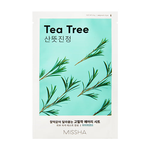 Missha - Airy Fit Tea Tree Sheet Mask, 19g