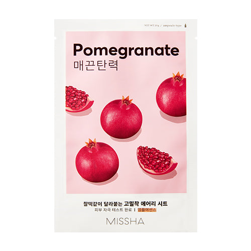 Missha - Airy Fit Pomegranate Sheet Mask, 19g