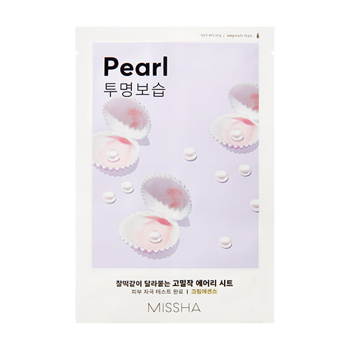 Missha - Airy Fit Sheet Mask - Pearl, 19g