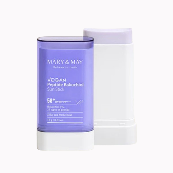 Mary & May - Vegan Peptide Bakuchiol Sun Stick Spf50+ Pa++++ 18g