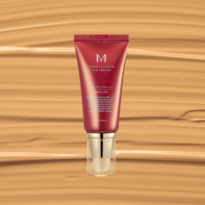 Missha - M Perfect Cover BB Cream SPF42 PA+++ #29 Caramel Beige