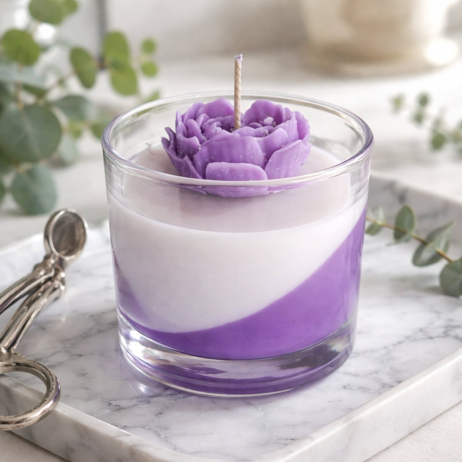 FLORAL SOY CANDLE
