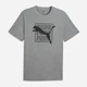 Puma 691775 Graphic Wording T'shirt Mens Colored Medium Gray Heather size: M