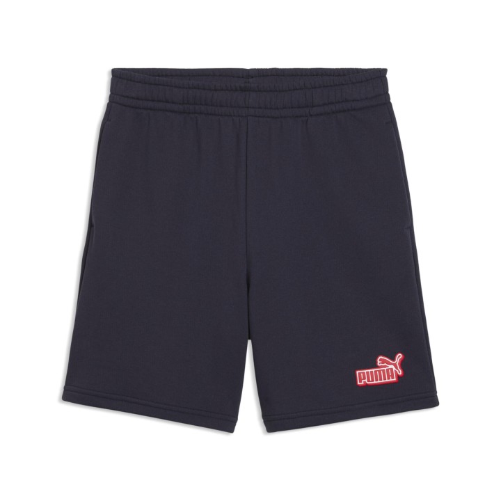 Puma 693389 Essentials Logo Lab Relaxed Shorts Tr B Short Mens Colored New Navy size: 152