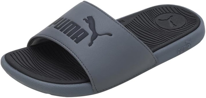 Puma 390884 Cool Cat 2.0 Ps Slides Low Childrens Colored Cool Dark Gray- Black size: 12