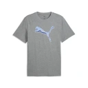 Puma 691774 Graphic Cat Logo T'shirt Mens Colored Medium Gray Heather size: L