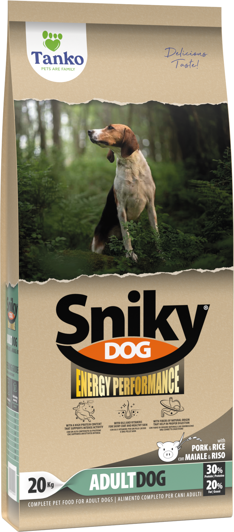 SNIKY ENERGY PERFORMANCE (PORK & RICE)