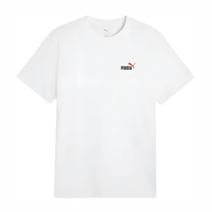 Puma 684717 Essentials 2 Color Small No. 1 Logo T'shirt Mens Colored White size: L